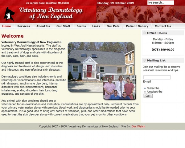 Veterinary Dermatology of New England