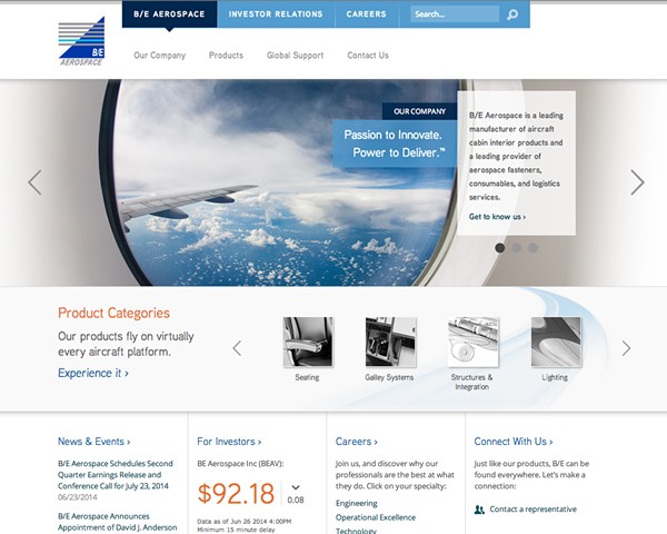 B/E Aerospace Inc.